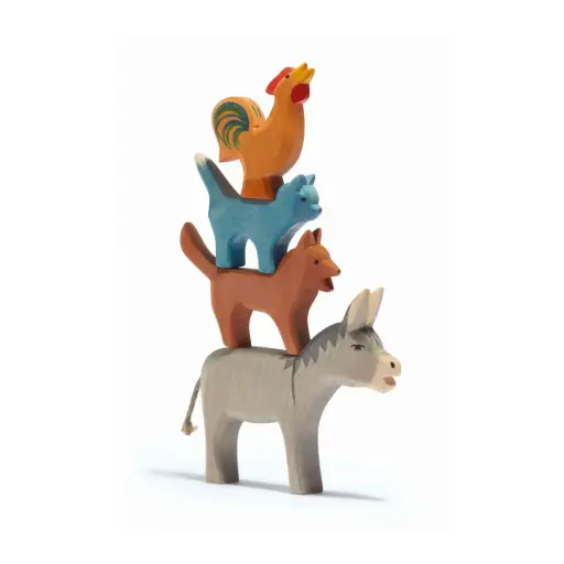 [AK141] Ostheimer - Bremer Stadtmusikanten 4er Set