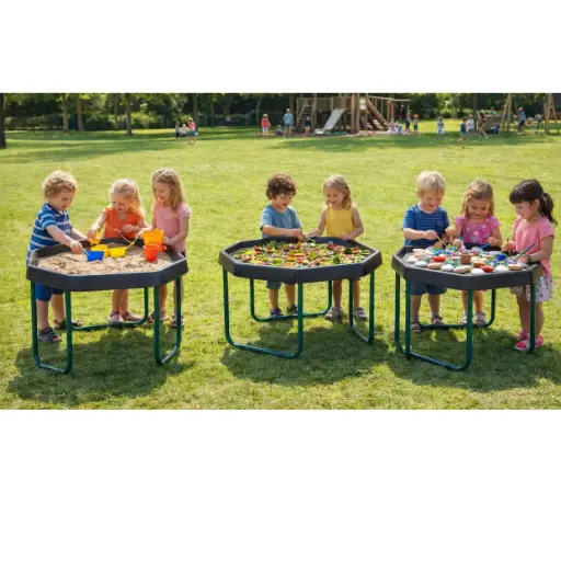 [AK157] Sensorik- und Forschertisch 3er Komplett Set