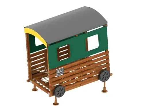 [108351-357] Seil-Labyrinth-Wagen