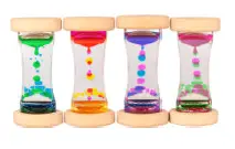 [106341] Flüssige Sanduhren 4er Set