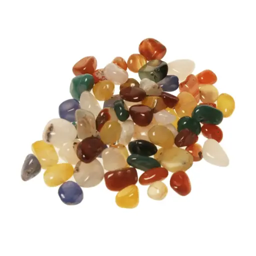[113003W] Halbedelsteine Kunterbunt  - 1kg, 1 – 2 cm