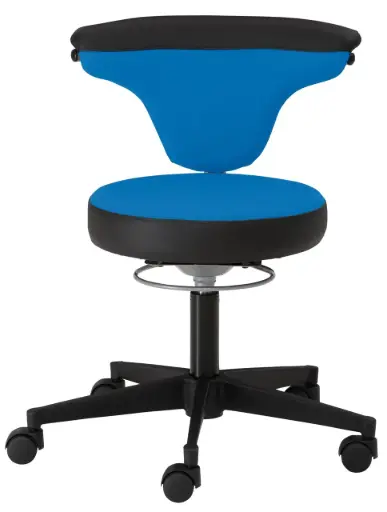Funktionsdrehstuhl mit Lehne 