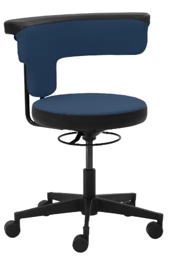Funktionsdrehhocker mit abnehmbaren Bezug