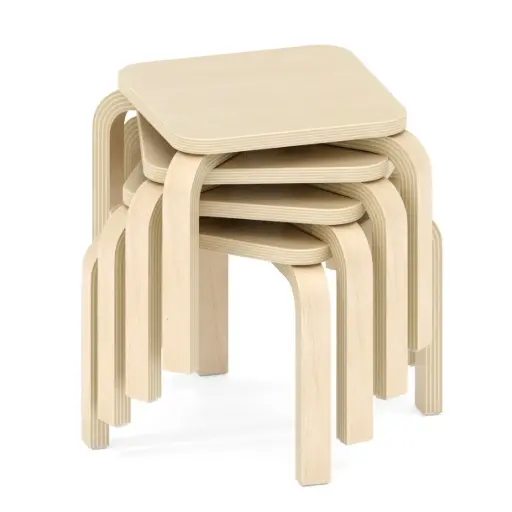 [110182-26] Hocker Q - Sitzhöhe 26 cm 4er Set