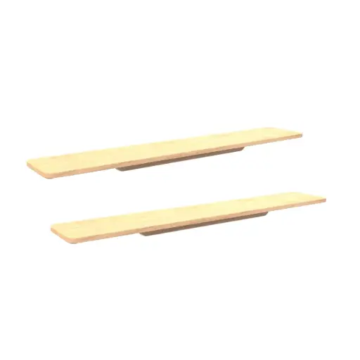 [107340W] Sitz & Spiel Blöcke - Holz-Spielbretter 2er Set